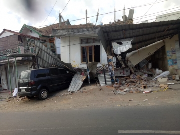 Nord -Lombok nach dem Beben am 05.08.2018